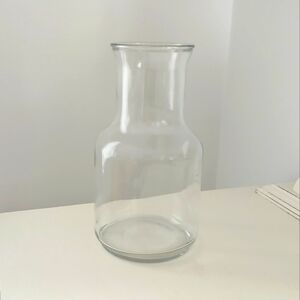 Clear Glass Vase